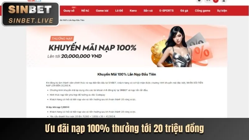 Khuyến mãi sòng bạc trực tuyến U888